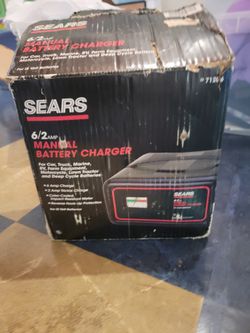Portable battery charger Sears