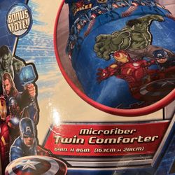 Avenger Twin Bed Comforter New