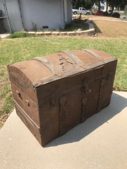 1800’s Steamer Trunk from Germany