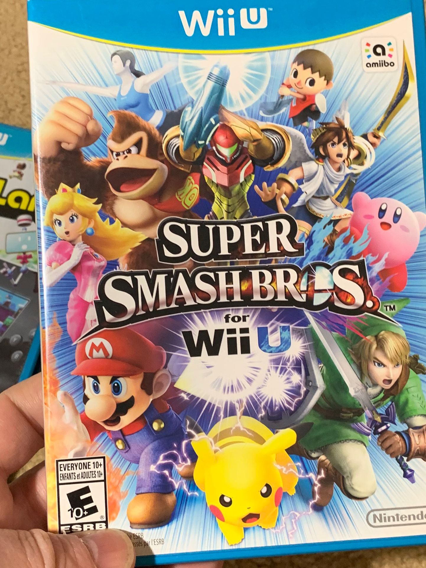 Nintendo Wii U Super Smash Bros CIB