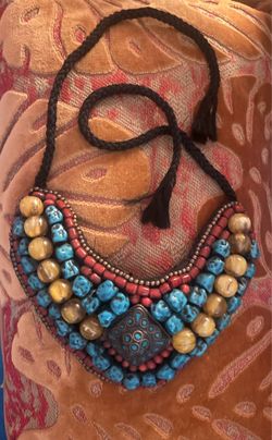 Handmade Tibetan necklace