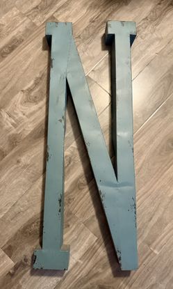 Metal Sign Letter “N”