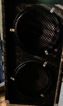 Guitar speaker cabinet, 2 Peavey 1290