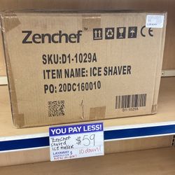 Zenchef Ice Shaver 