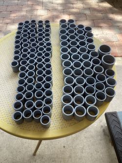 PVC galore, grey and white fittings and some 3/4” sched 40 pipe