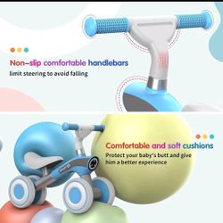 Yotuto Baby Balance Bike. Blue