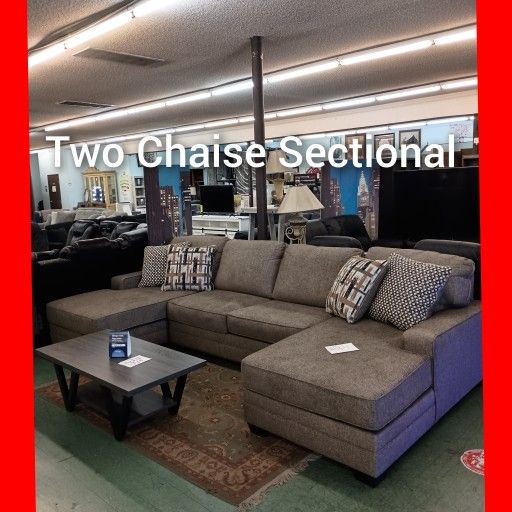 💥 Two Chaise Sectional