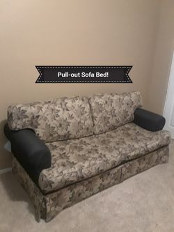 For Sale: 2 Seat Pull-Out Sofa BED
