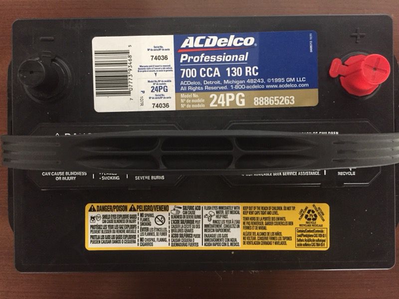 ACDelco Battery-Gold Right PRO 24PG New 42 Month Warranty No Core