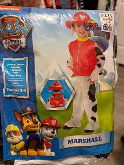 PAW Patrol Marshall Toddler Costume 3-4