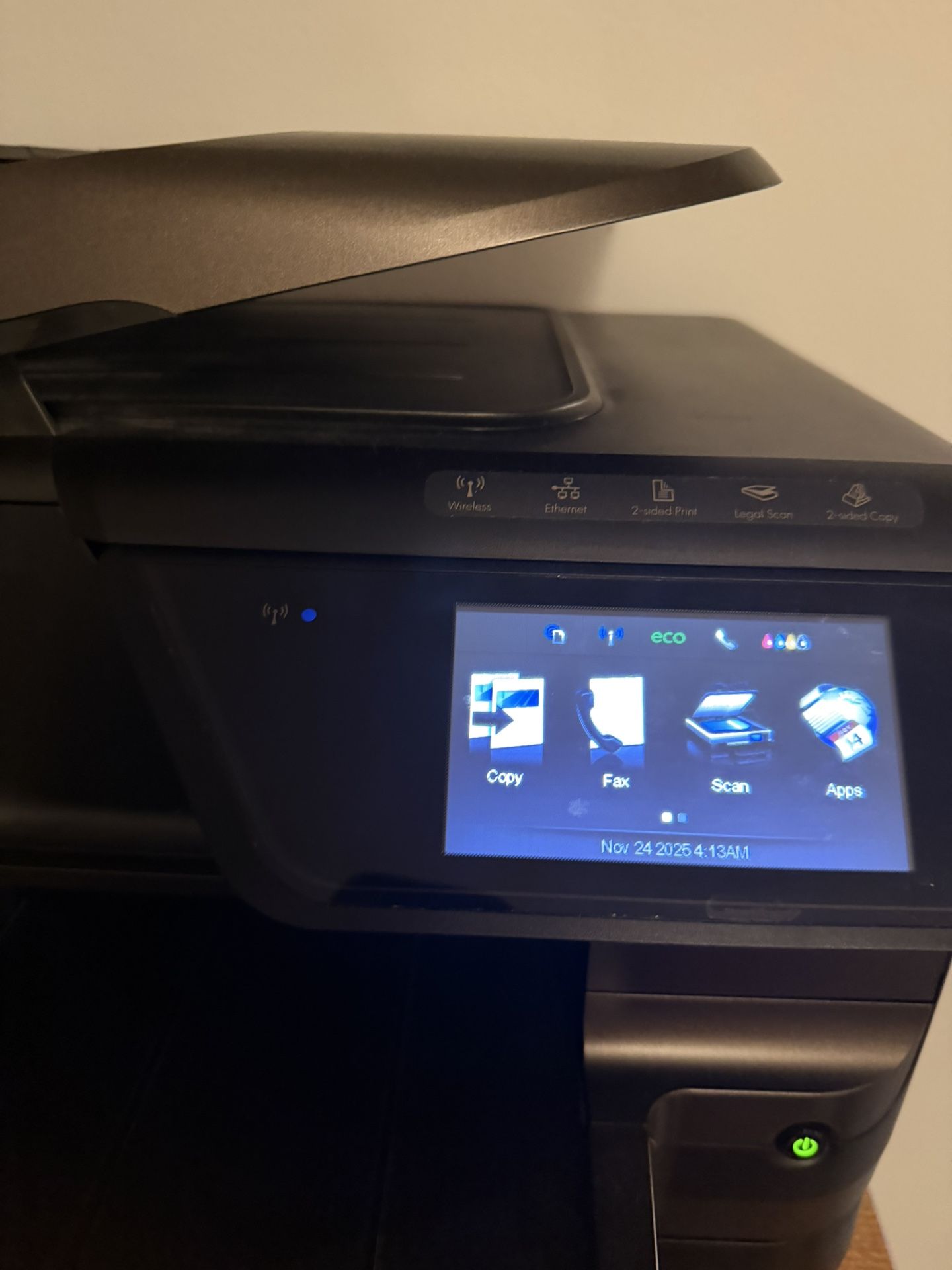 HP OfficeJet Pro 8600 Premium – Printer/Scanner/Copier/Fax (Works Great!)