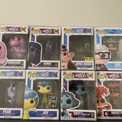 Disney Inside Out & Inside Out 2 Funko Pop Set – Includes 2015 SDCC Joy Exclusive! – NEW