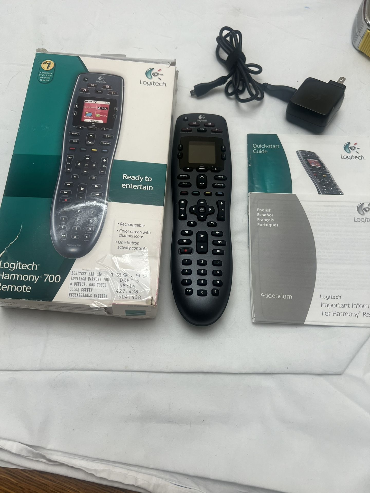 Logitech Harmony, 700 Remote Control for Sale in Las Vegas,