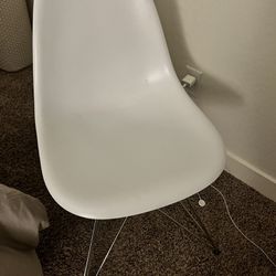 White IKEA Chair 
