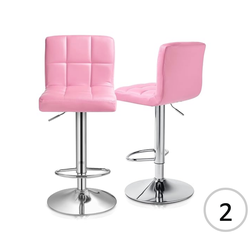 Pink bar stools