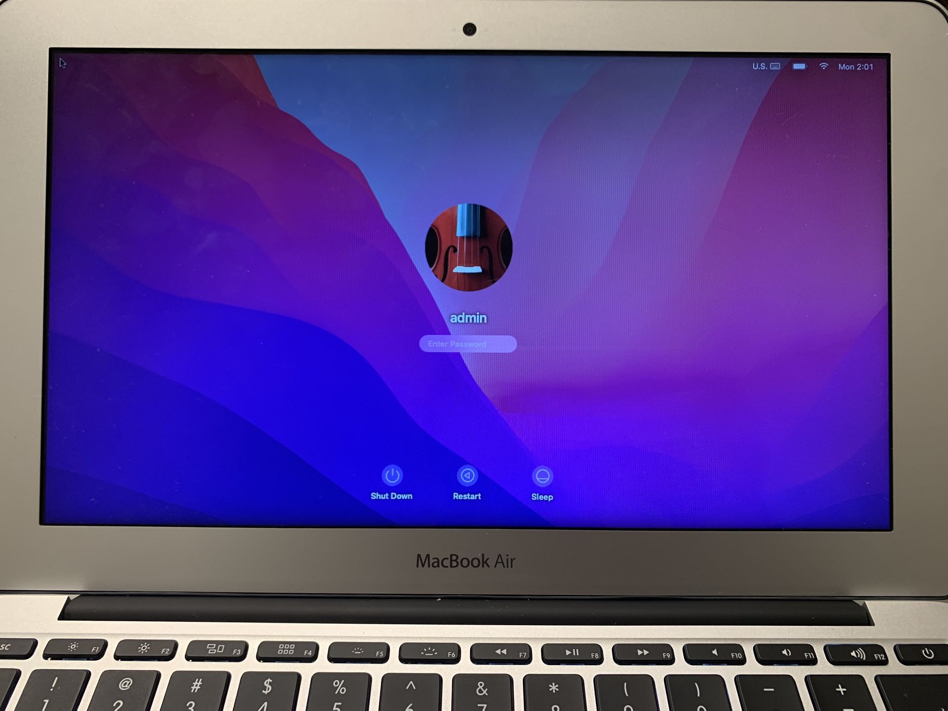 Apple MacBook Air 2015 macOS Monterey Unlocked!