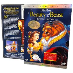 Walt Disney Pictures Platinum Edition of Beauty and the Beast - 2 DVD Set