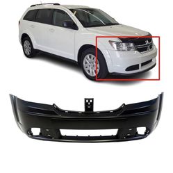 Dodge Journey Front Bumper  Black