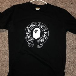 Used Bape Chrome Hearts Shirt Large