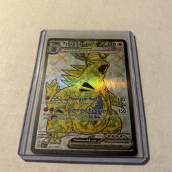 pokemon rare cards gx 211/197 Tyranitar Ex main image 1
