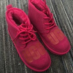 pink Ugg boots