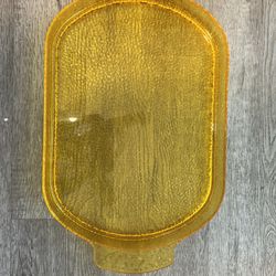 Yellow Acrylic Tray 