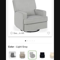 Baby relax Addison swivel recliner