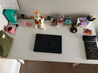 White Modern Study Desk