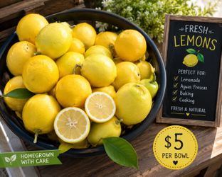 Lemons fresh
