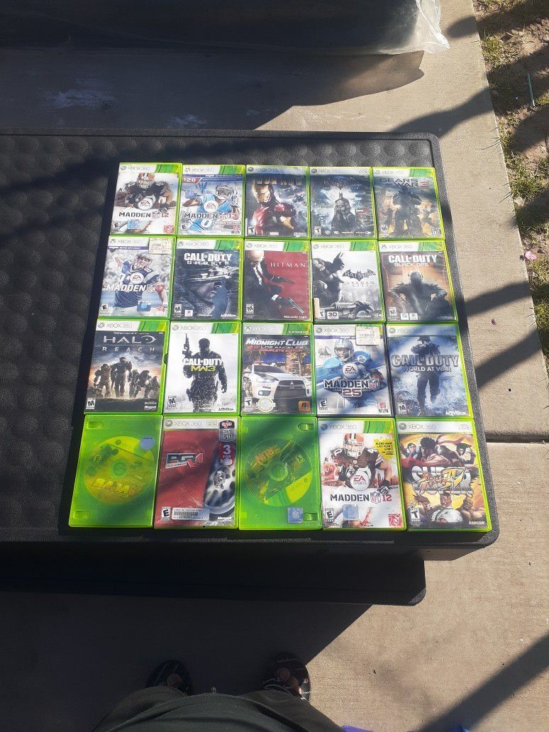 Xbox 360 Games $70 OBO