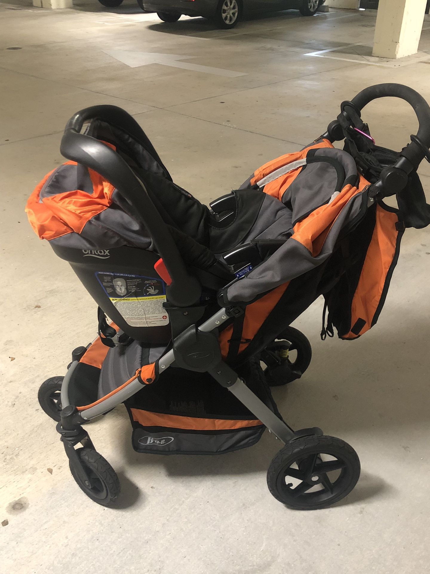 Britax Stroller, Car seat, and Base Travel System