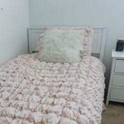 Twin Size Bed Frame + Mattress