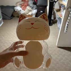 Plastic Cat Container Cup