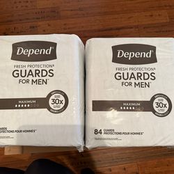 Depend Mens Guards - incontinence