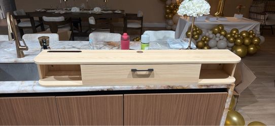 Modern Floating TV Console – Wall Mounted Entertainment Center