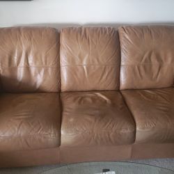 Italian Leather Sofa