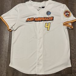 Avatar The Last Airbender Air Nomads Aang Baseball Jersey size Large