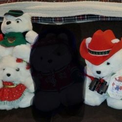 Marshall Field's Santa Bears Vintage Christmas (5)