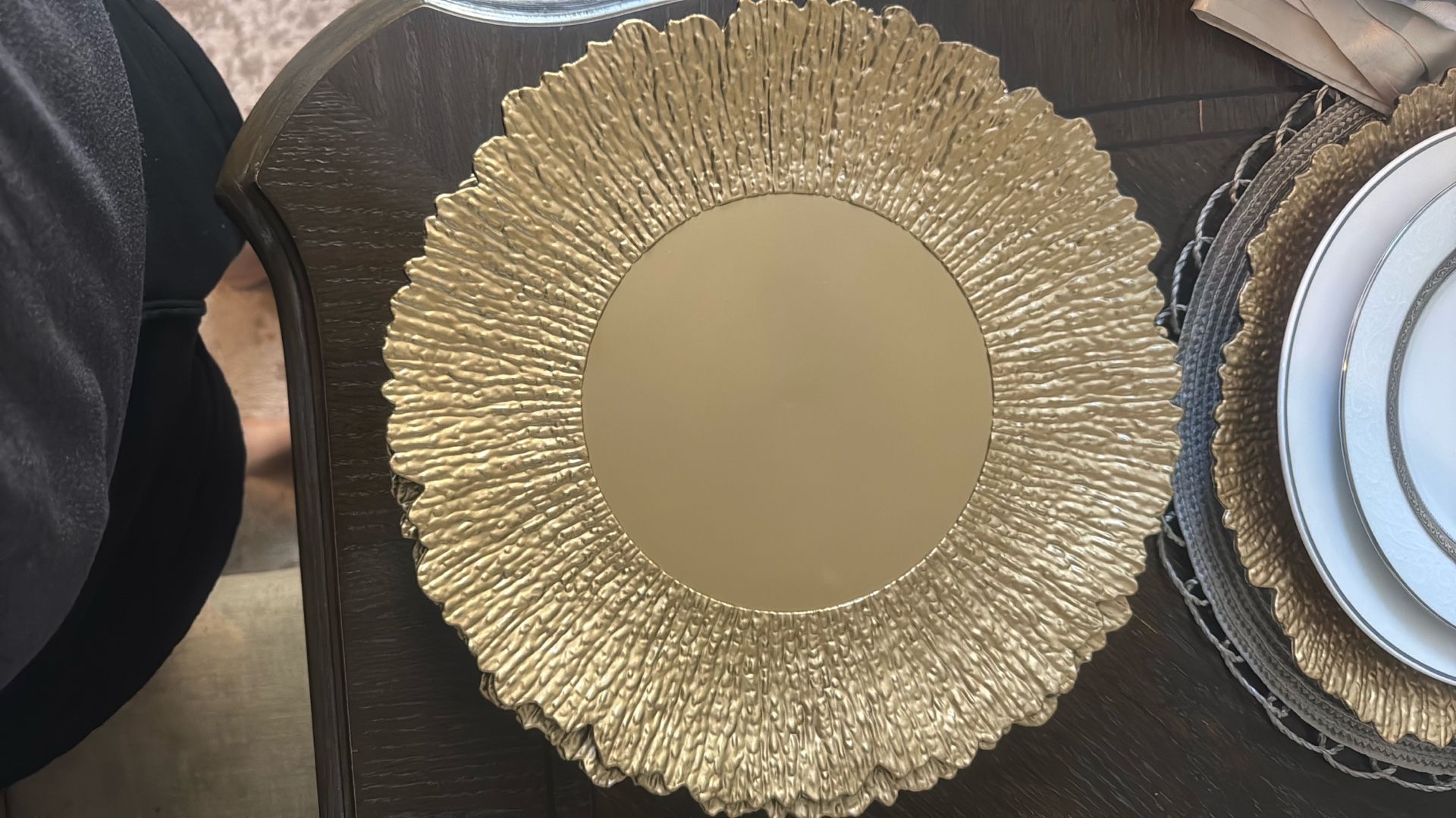Gold Charger Plates