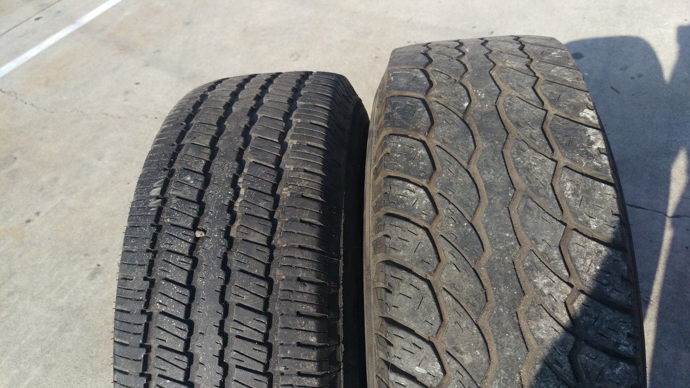 2 tires please check pictures