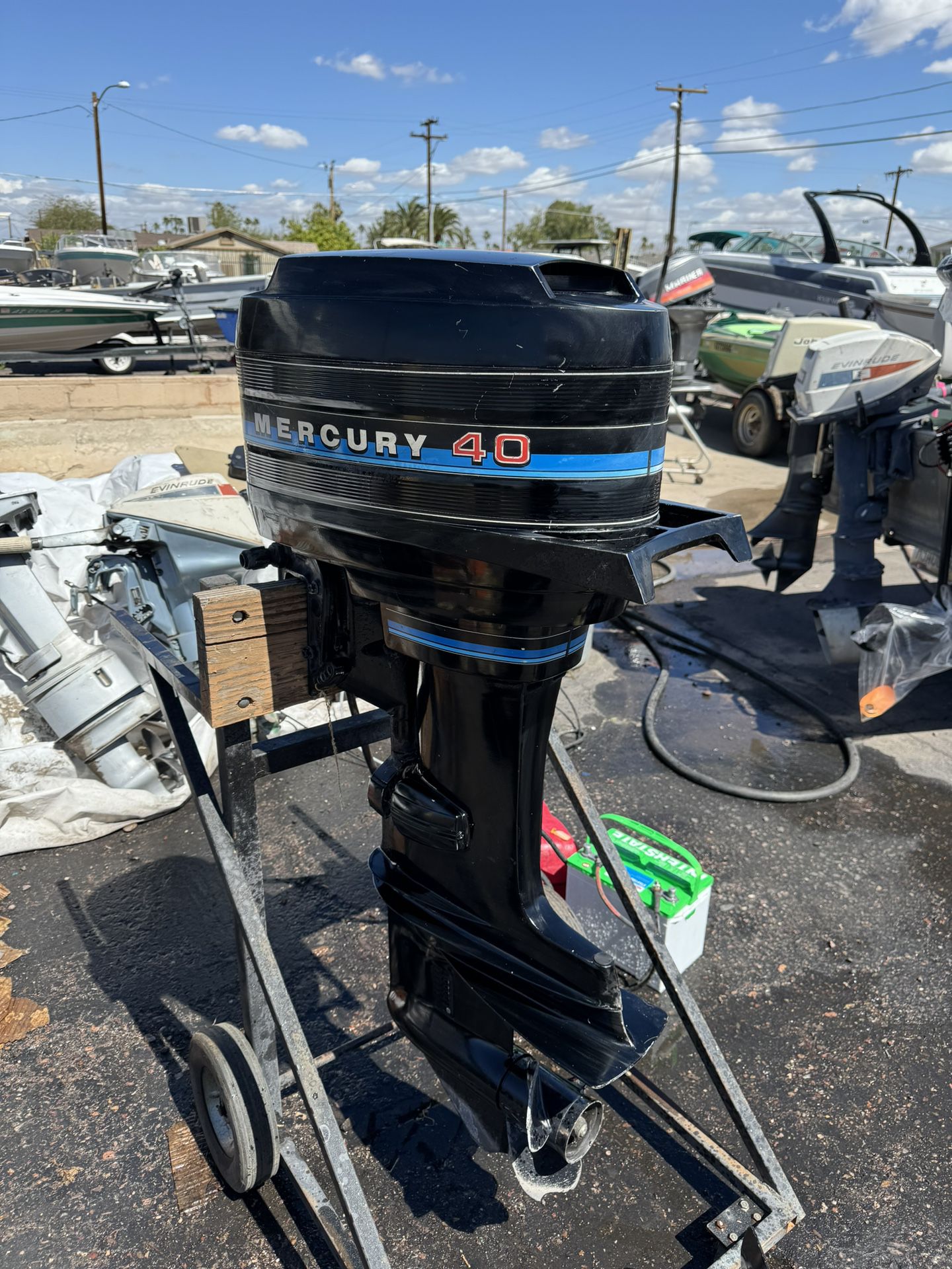 Late 70’s Mercury 40HP Outboard 