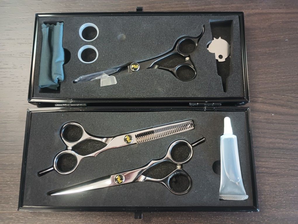 PAUL MITCHELL PROFESSIONAL HAIR 3 PIECE SHEARS SCISSORS KIT WITH CASE