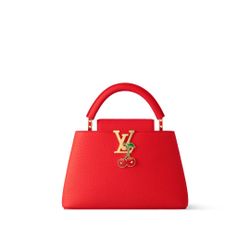 Fashionable and versatile red handbag with high appearance 