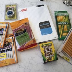 School Supplies See Pictures 1&2  ($10 For All)