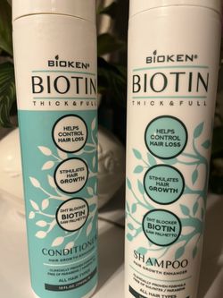bioken thick & full biotin shampoo
