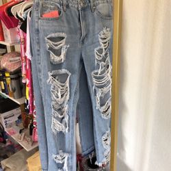 Skirts And Jeans Pants