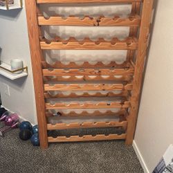 Wood Wine Rack