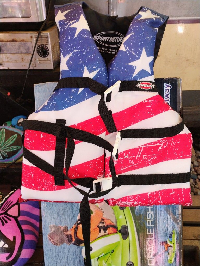 Blow Up Kyack And Life Vest