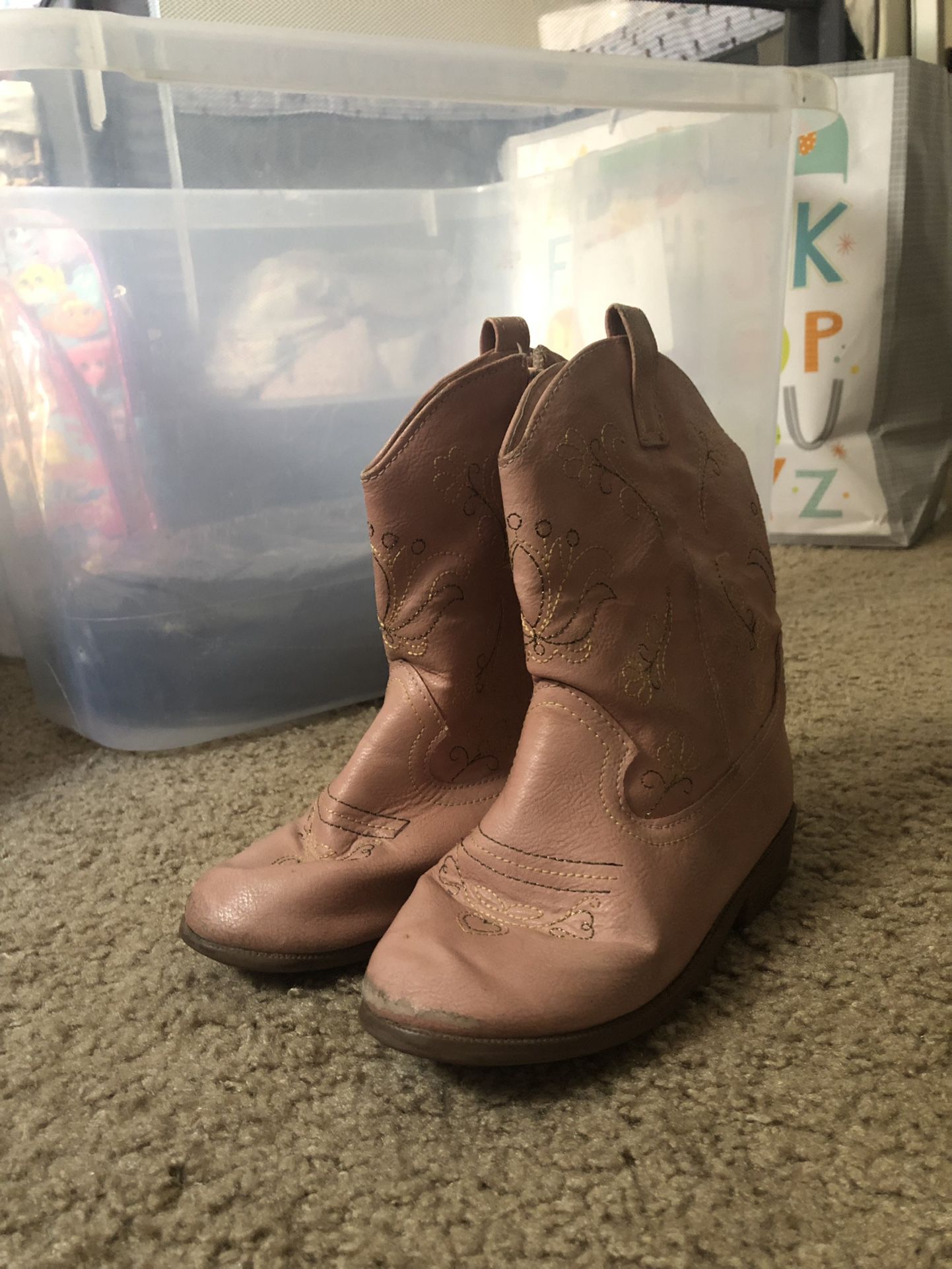 Lv Kids Boots - Pink