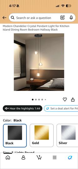 Modern Chandelier Crystal Pendant Light